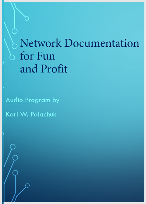 Aud0023 Network Documentation For Profit