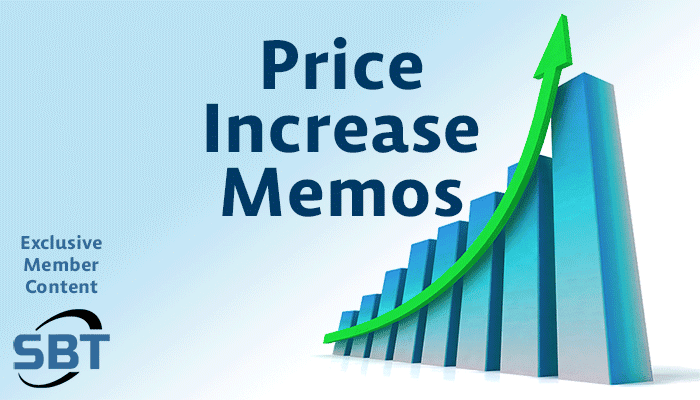 Price Increase Memos 400 400